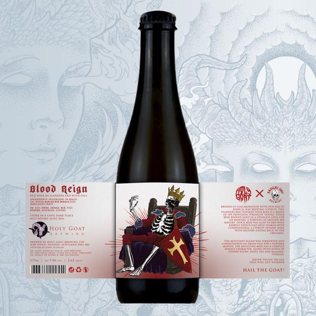 Blood Reign beer artwork