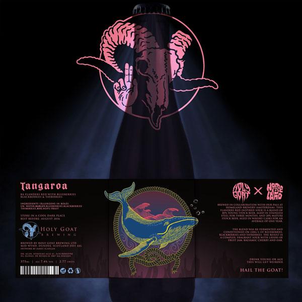 Artwork for Tangaroa by Holy Goat Brewing