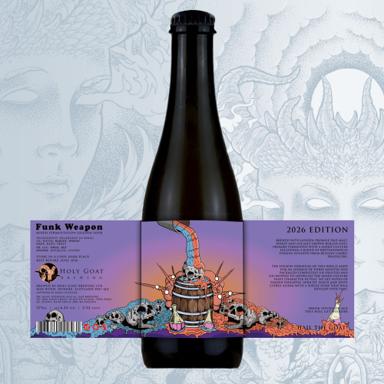 Funk Weapon 2026 beer artwork