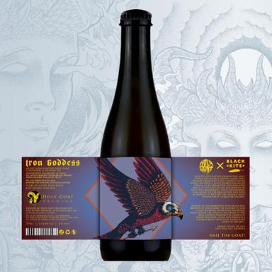 Iron Goddess beer artwork