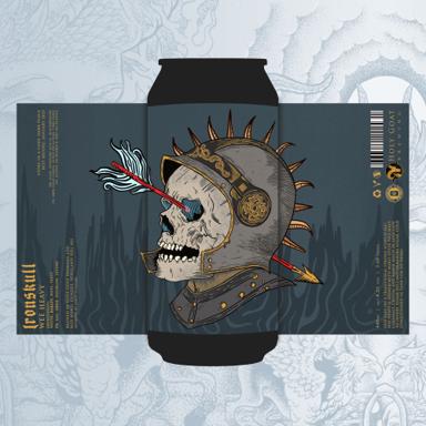 Ironskull beer artwork