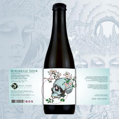 Mirabelle Sour beer artwork