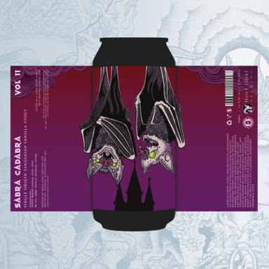 Sabra Cadabra Vol II beer artwork