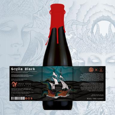 Scylla Black beer artwork