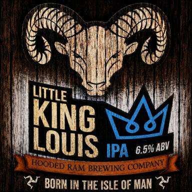 Little King Louie IPA beer artwork