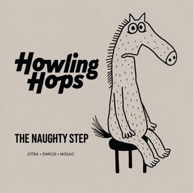 The Naughty Step beer artwork