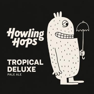 Tropical Deluxe beer artwork