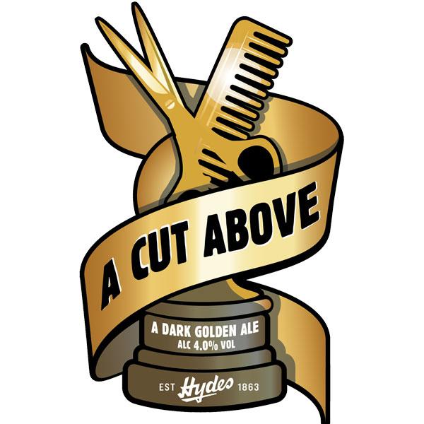 A Cut Above beer artwork
