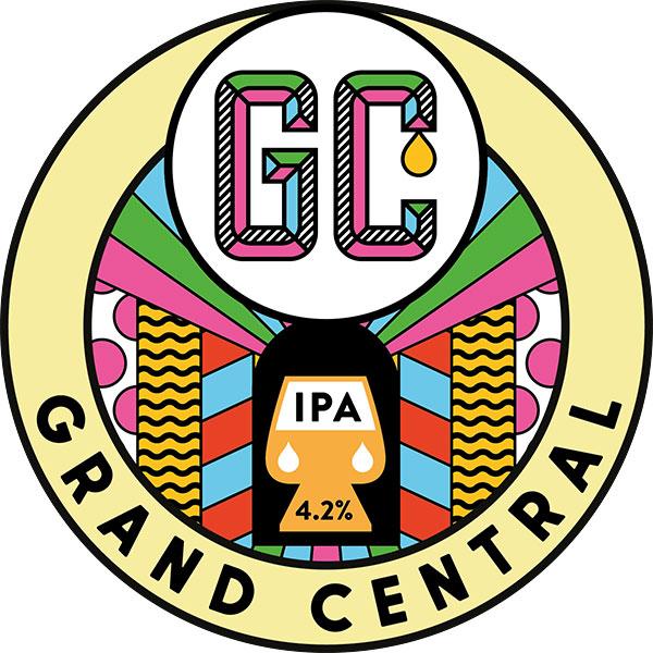 Grand Central IPA beer artwork