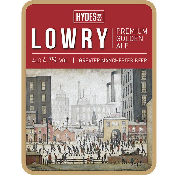 Lowry beer artwork