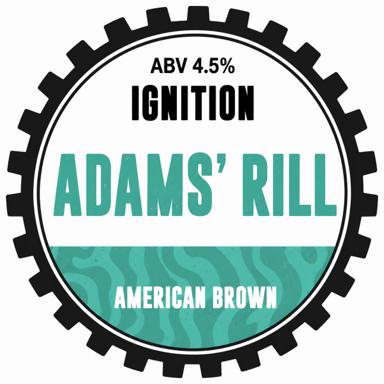 Adams' Rill beer artwork