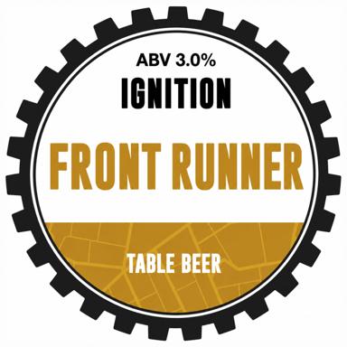 Front Runner beer artwork
