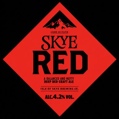 Skye Red beer artwork