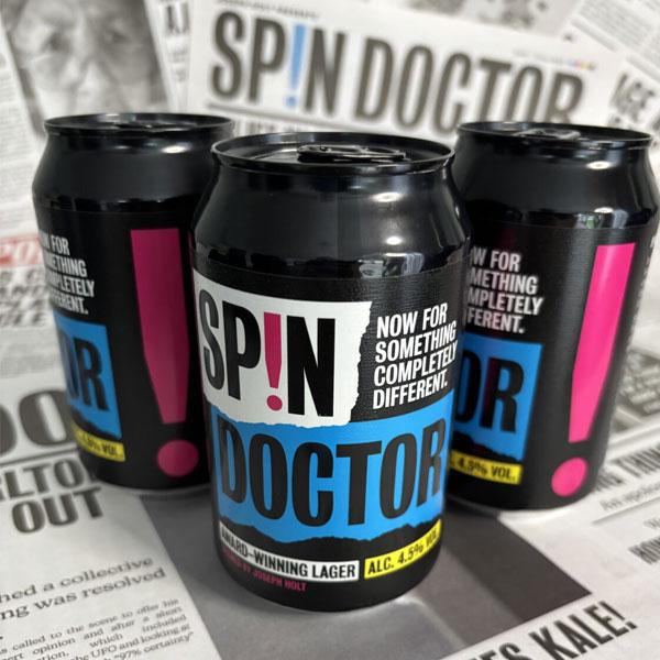 Spin Doctor beer artwork