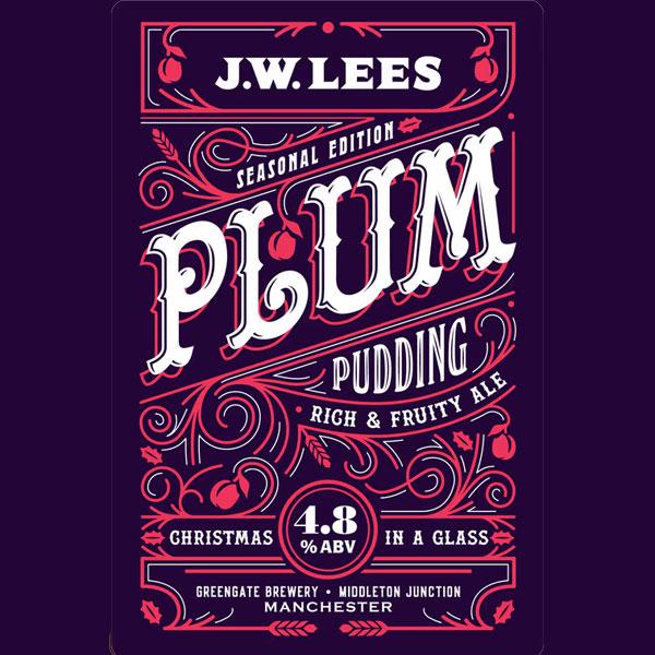 Plum Pudding beer artwork