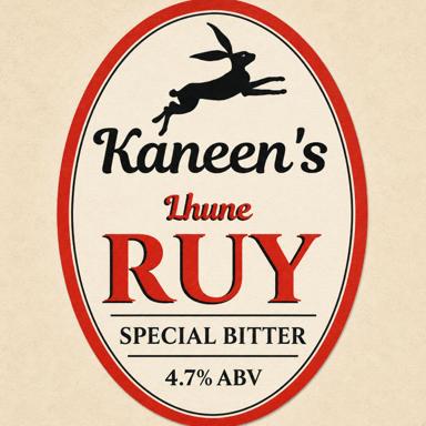 Lhune Ruy beer artwork