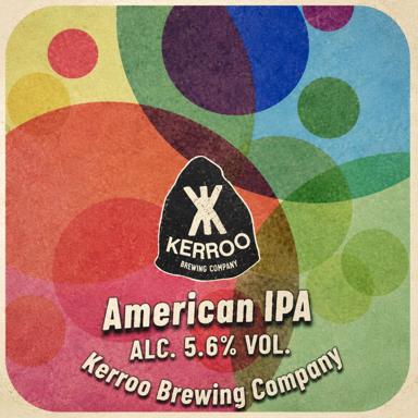 American IPA beer artwork