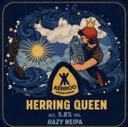 Herring Queen beer mat