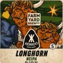Longhorn beer mat