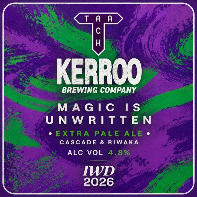 Magic Is Unwritten beer artwork
