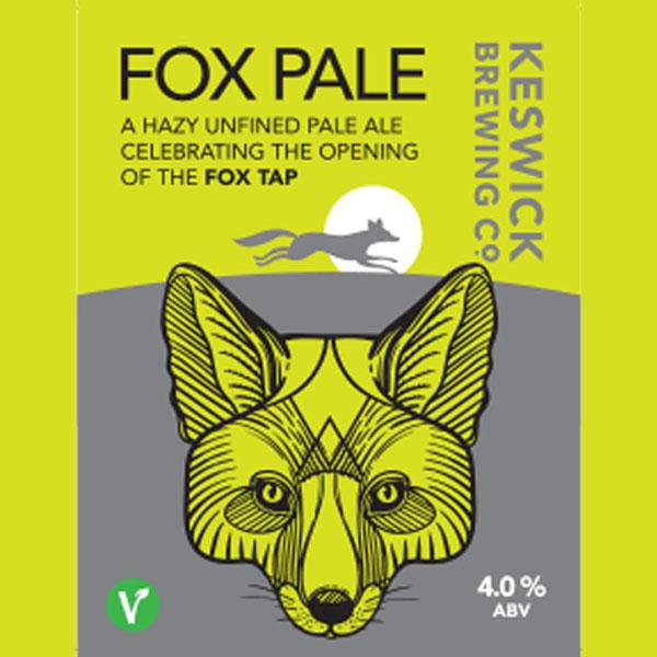 Fox Pale beer artwork
