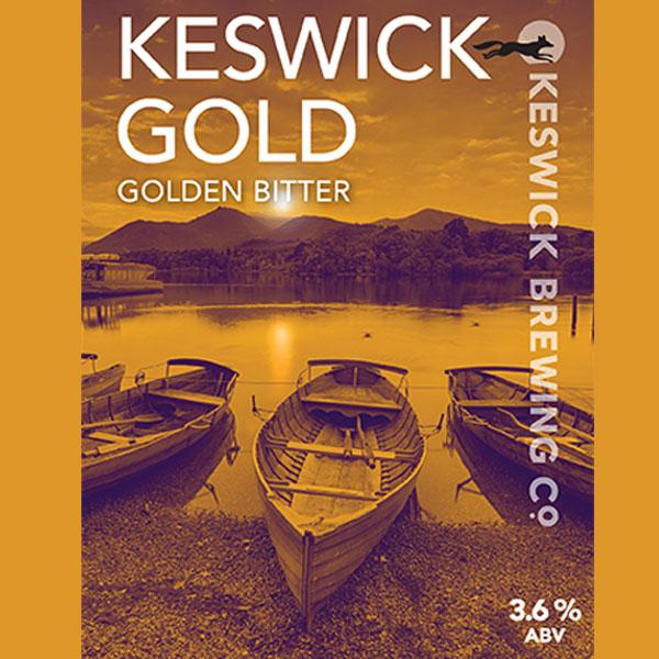 Keswick Gold beer artwork