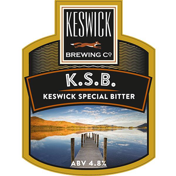 K.S.B. beer artwork