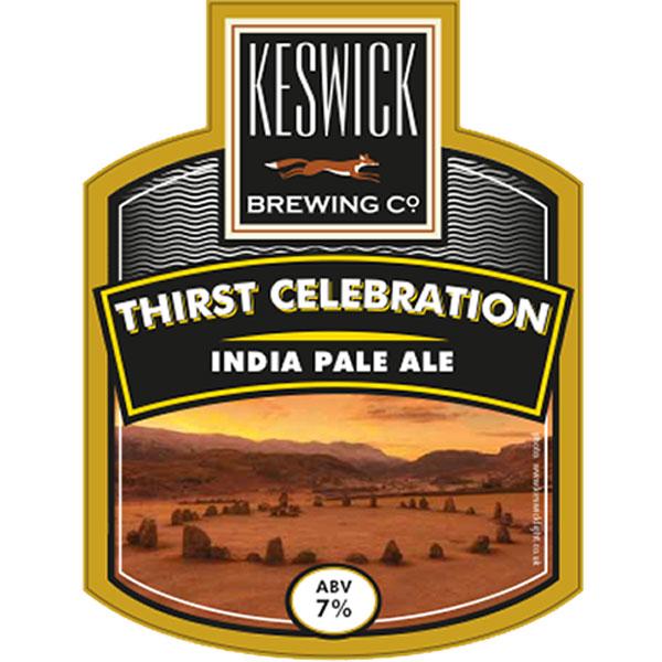 Thirst Celebration beer artwork