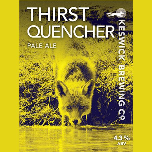Thirst Quencher beer artwork