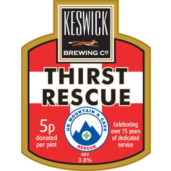 Thirst Rescue beer artwork