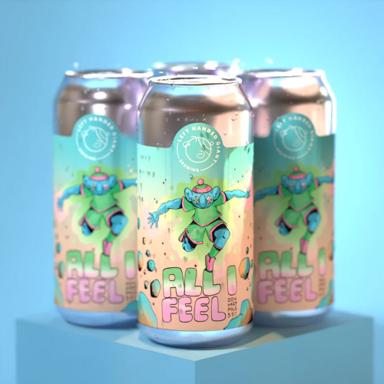 All I Feel beer artwork