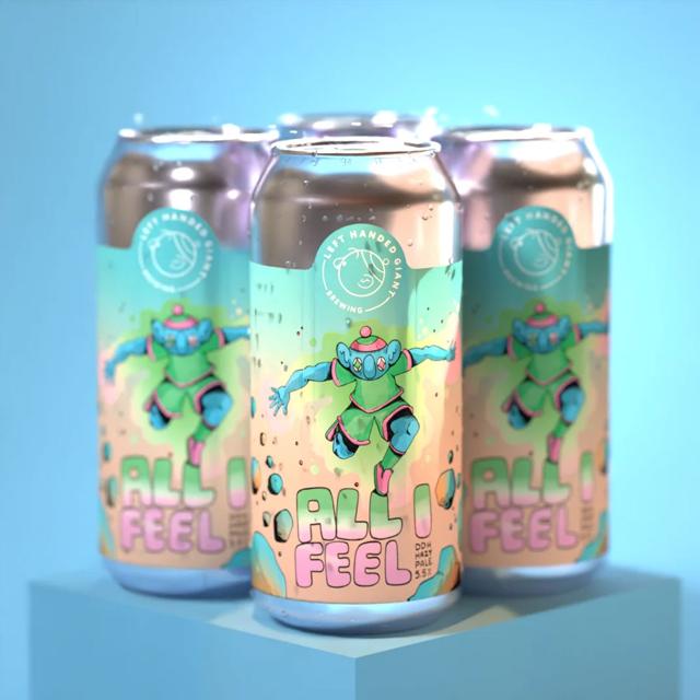 All I Feel beer artwork
