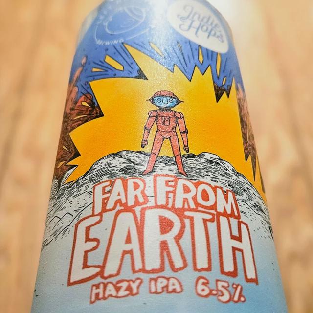 Far From Earth beer artwork