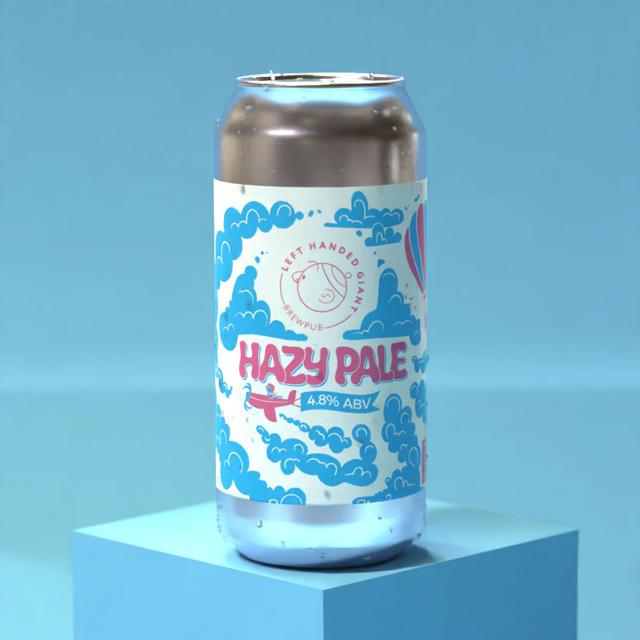 Hazy Pale beer artwork