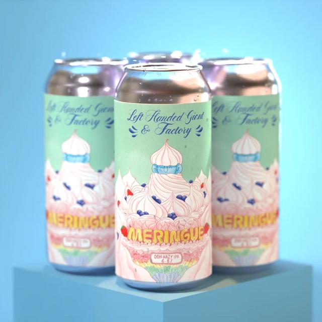 Meringue beer artwork