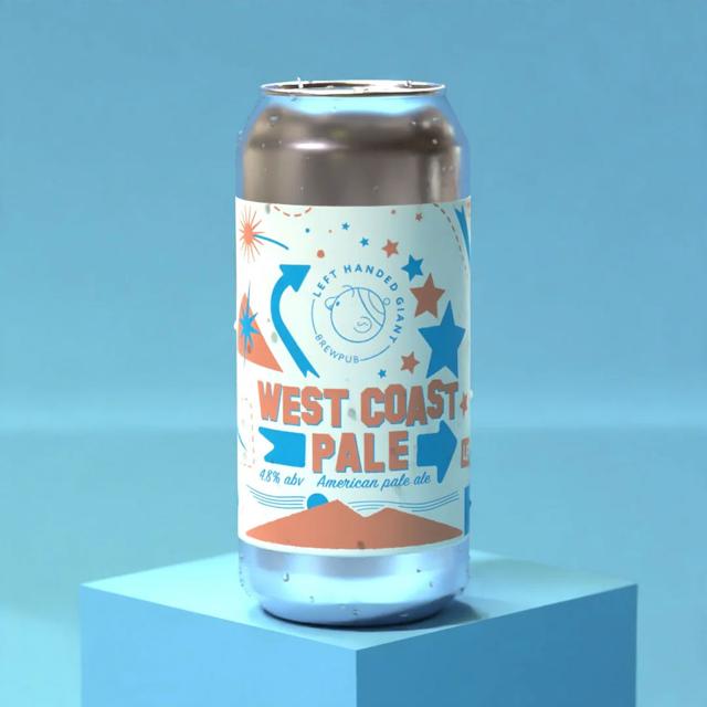 West Coast Pale beer artwork
