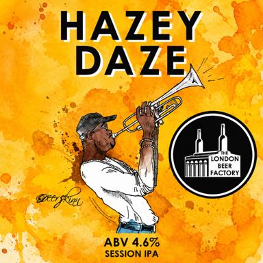 Hazy Daze beer artwork