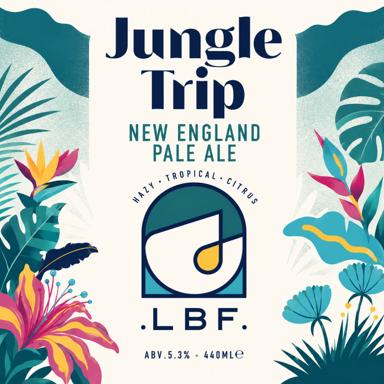 Jungle Trip beer artwork