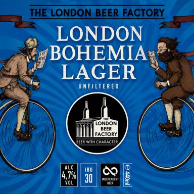 London Bohemia beer artwork