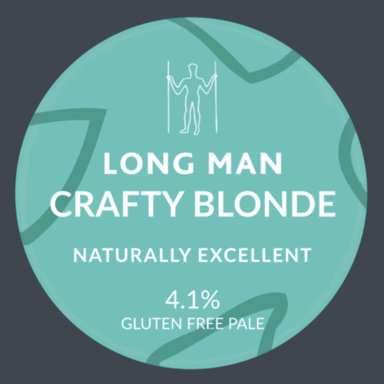Crafty Blonde beer artwork