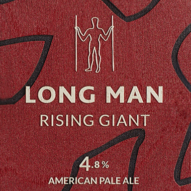 Rising Giant beer artwork