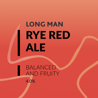 Rye Red Ale beer artwork