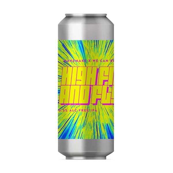 High Five and Fly beer artwork