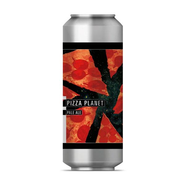 Pizza Planet beer artwork
