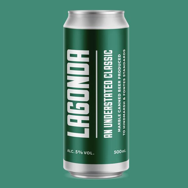 Lagonda beer artwork