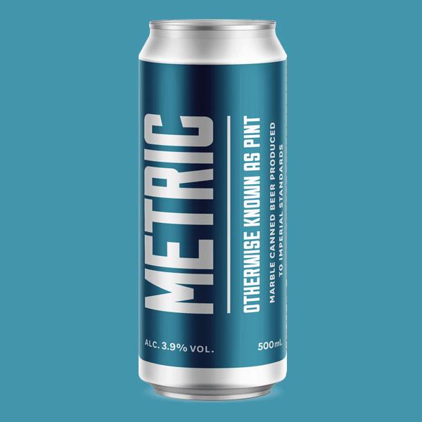 Artwork for Metric (Pint-ish) by Marble Brewery