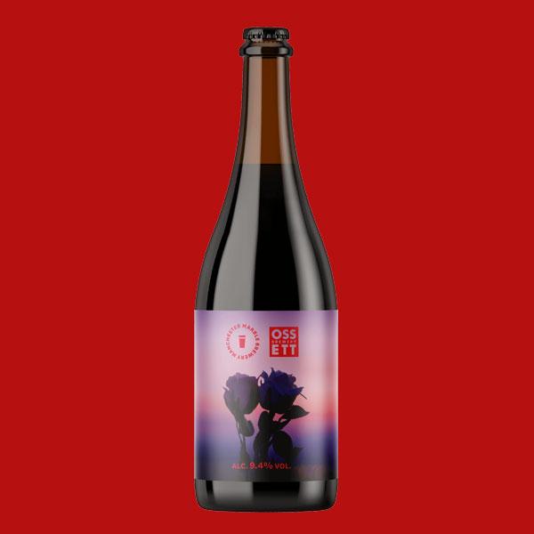 Plum Dubbel beer artwork