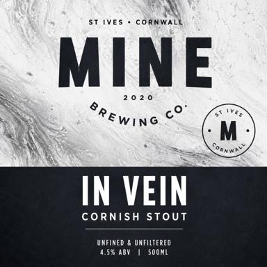 In Vein Stout beer artwork