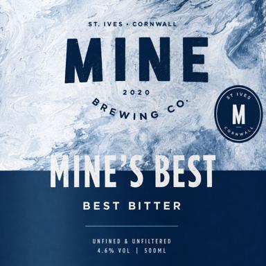 Mine's Best Bitter beer artwork