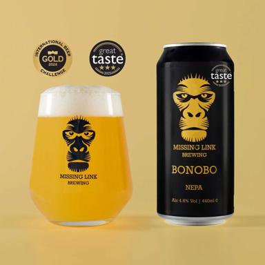 Bonobo beer artwork